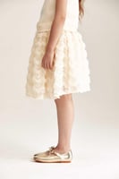 تنورة تول مزينة بالترتر