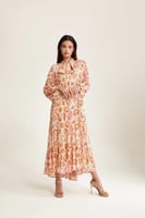 فستان مورد مزين بالترتر