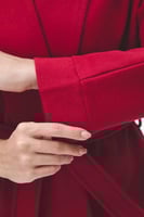 جاكيت جوخ بحزام ربط