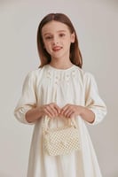 حقيبة كروس من اللؤلؤ