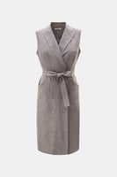 فستان جاكيت بأزرار مزدوجة