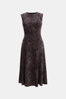 فستان بطبعة جلد النمر