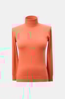 بلوزة بيسك بياقة عالية