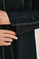 عباية بتفاصيل جلد