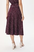 تنورة تويد بقصة كلوش