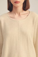 بلوزة محبوكة بلمعة