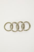 طقم ربطة شعر مطاطية