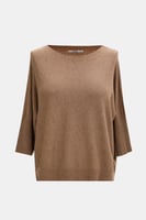 بلوزة بيسك يباقة عالية