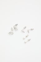 طقم حلق مُرصع بالكريستال