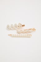 طقم مشبك شعر مُزبن