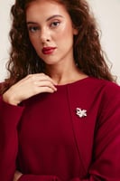 بروش مرصع بالكريستال