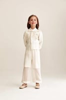 بنطلون شفاف بخصر عالي