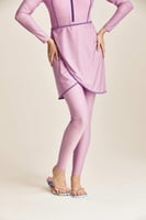 طقم بوركيني بسحاب للإغلاق (3 قطع)