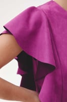 فستان شمواه بأكمام كشكش