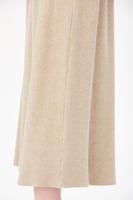 تنورة محبوكة بخصر مطاطي