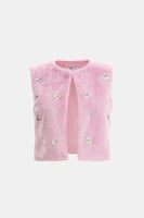 جاكيت فرو بلا أكمام