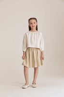 تنورة بخصر مطاطي