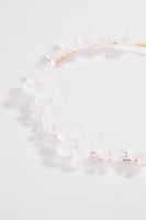 طوق شعر مزين بالورورد