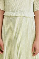 فستان بليسيه بقصة غير متماثلة