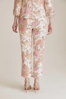 بنطلون بنقوش مورده