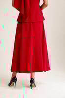 تنورة ميدي بقصة كلوش