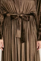 فستان مخمل بليسيه