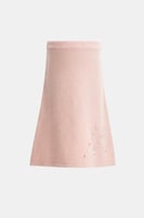 تنورة محبوكة مزينة بالترتر