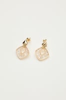 حلق لامع بتصميم هندسي