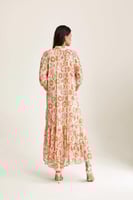 فستان مورد مزين بالترتر