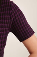 فستان بنقوش هندسية