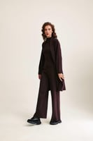 كارديغان محبوك بقصة مفتوحة