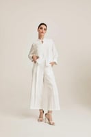 بنطلون بخصر مطاطي