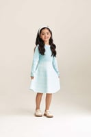 فستان بنقوش هندسية