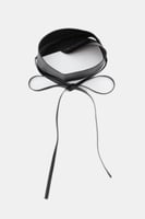 حزام جلد عريض لف