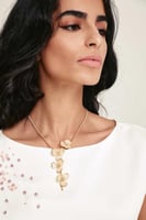 سلسال مزين بورود