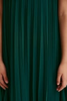 فستان بلا أكمام بأربطة كتف