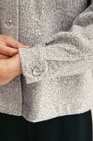 قميص فضفاض مزين بالترتر