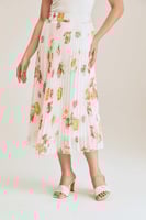 تنورة بليسيه موردة