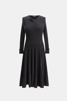 فستان لامع بكسرات