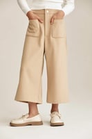 بنطلون واسع مزين بجيوب