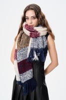 وشاح شتوي بشراشيب