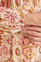 فستان مورد مزين بالترتر