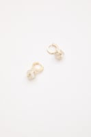 حلق بدلاية كروية مرصعة بالكريستال