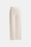 بنطلون سادة بأرجل واسعة