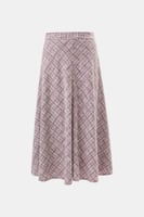 تنورة تويد بقصة كلوش