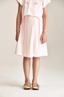 تنورة ميدي بكسرات