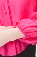 قميص واسع بأكمام بالون