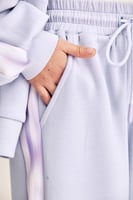 بنطلون فضفاض بأساور مطاطية