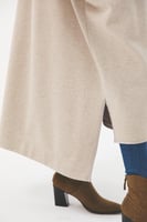 معطف كيب بأزرار للإغلاق