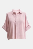 بلوزة فضفاضة بتفاصيل لامعة